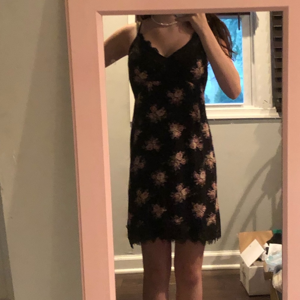 2014 American eagle floral slip dress